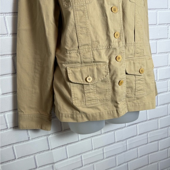 JONES NEW YORK Sport Women's Tan Button-Up Jacket/size L - Picture 3 of 12